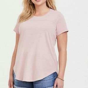 Torrid premium mauve tee